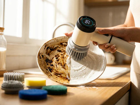 QuickClean™ Electric Scrubber