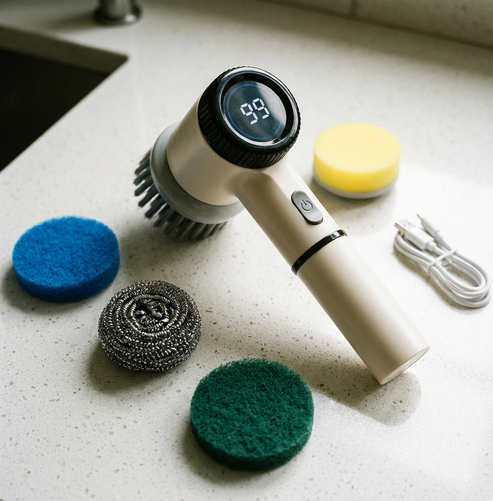 QuickClean™ Electric Scrubber