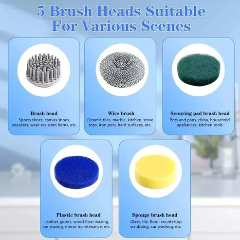 QuickClean™ Electric Scrubber